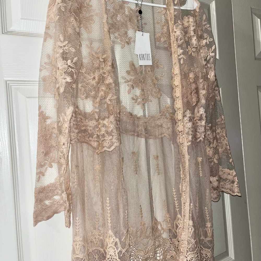 Lace Floral Cardigan